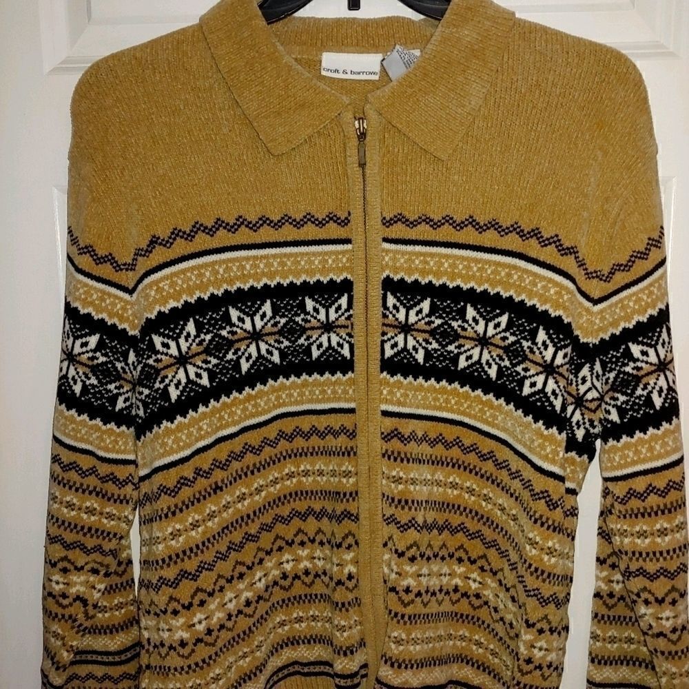 Croft and Barrow soft sweater jacket